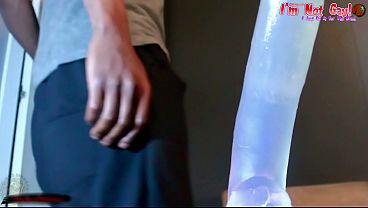 I'_m not gay, I just only do this for my step bros - ass monkey &quot_straight&quot_ dude sharts himself to the balls of huge dick, publicly ...for the homies