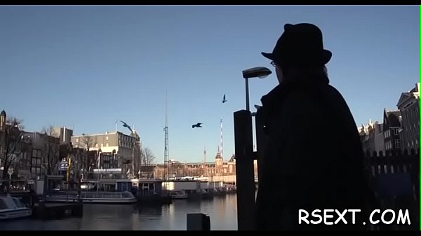 Hooker sucks and gets her hairless bawdy cleft licked and fingered