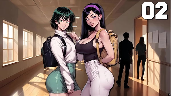 My New Girlfriend #02 - Planning a Sexy Date with Big Titty Violet (Taboo Hentai Game)