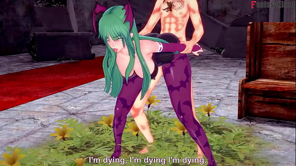 Morrigan fa sesso violento | Speciale Halloween completo su Sheer &amp_ PTRN: Fantasyking3