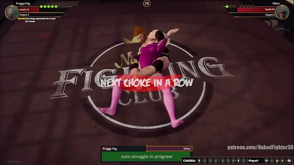 Preggy Peg VS Vilkor (luchador desnudo 3D)